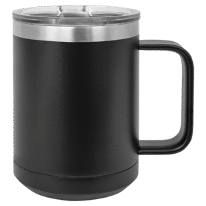 Custom Engraved 15 oz. Vacuum Insulated Mug with Slider Lid